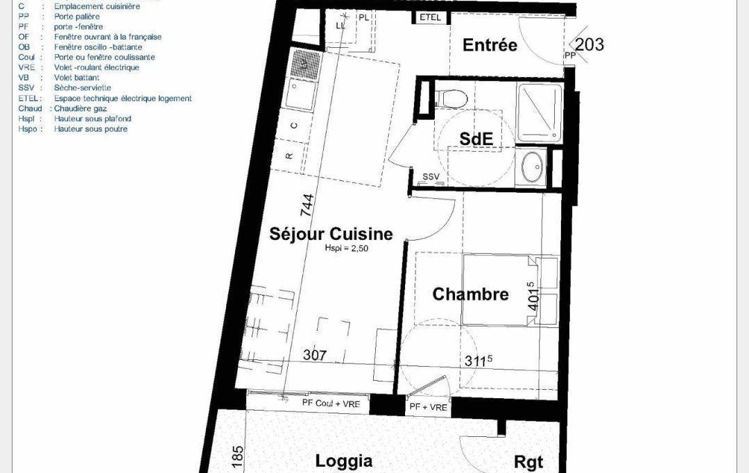Marie-Paule GUILLEMET immobilier : Appartement | LA ROCHELLE (17000) | 42 m2 | 271 000 € 