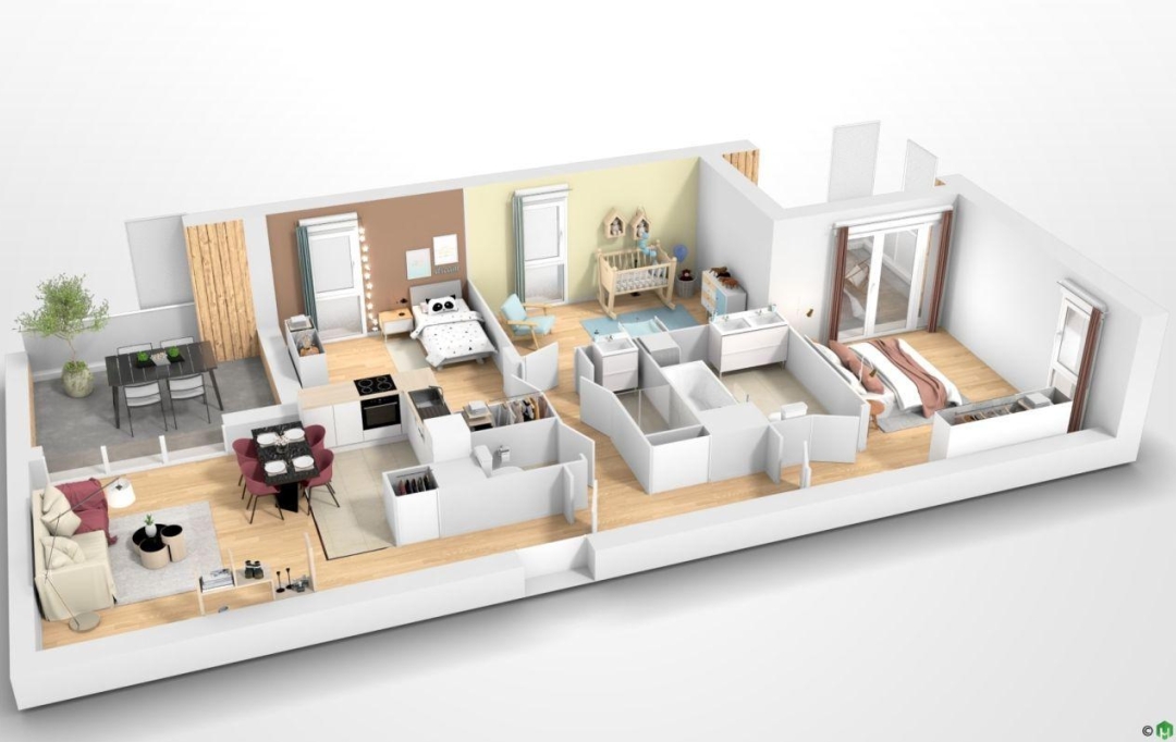 Marie-Paule GUILLEMET immobilier : Appartement | LAGORD (17140) | 87 m2 | 298 000 € 